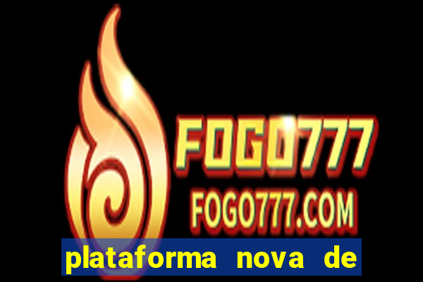 plataforma nova de 3 reais